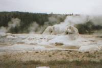 Yellowstone geyser